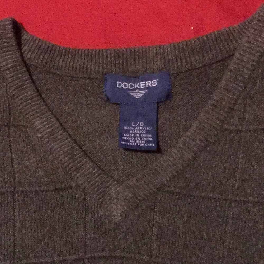 Dockers sweater vest - Picture 2 of 2